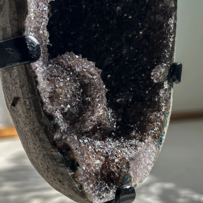 geode di Ametista Nera